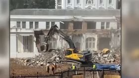 VIDEO Demolarea aripii de est a Casei Albe pentru construirea unei săli de bal grandioase